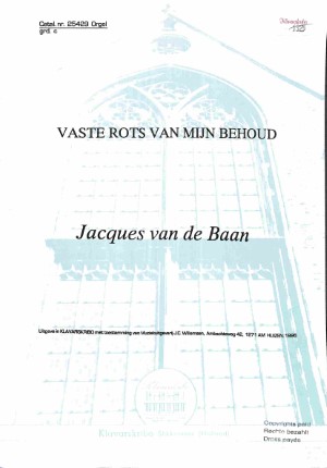 Vaste rots van mijn behoud - Tweedehands Klavar