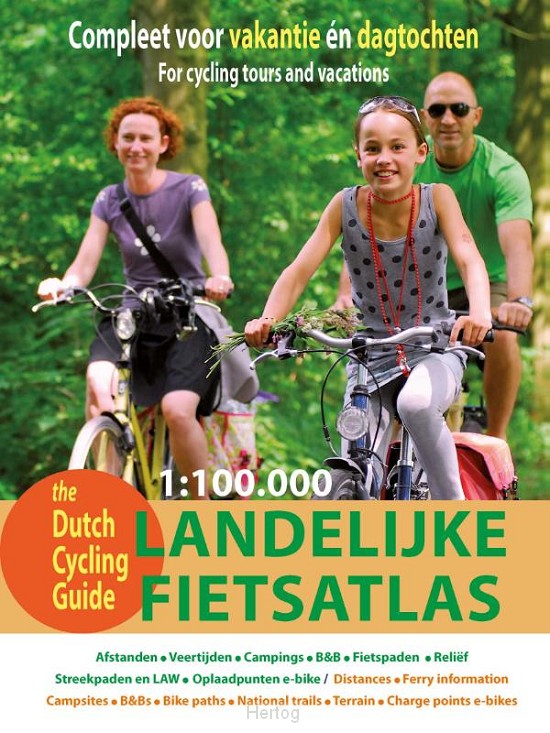Landelijke fietsatlas 1:100.000