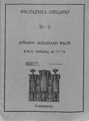 B.W.V. anhang 60-77-78 - Tweedehands notenschrift